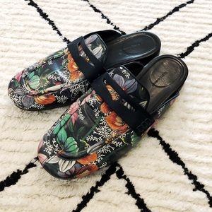 Isabel Marant Finza Floral Mules